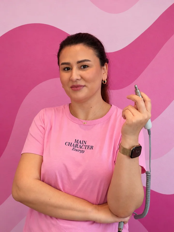 Selbi, standard nail technician at YA Studio